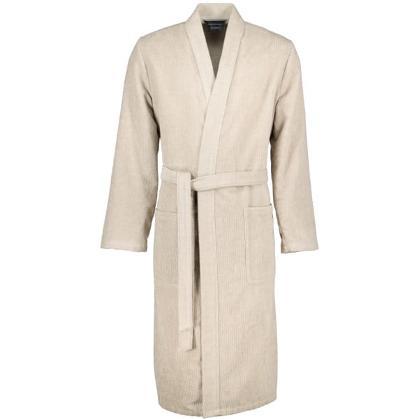 Bild von Cawö Herrenbademantel Struktur 5509 Kimono Frottier, Kimono, 100% Baumwolle