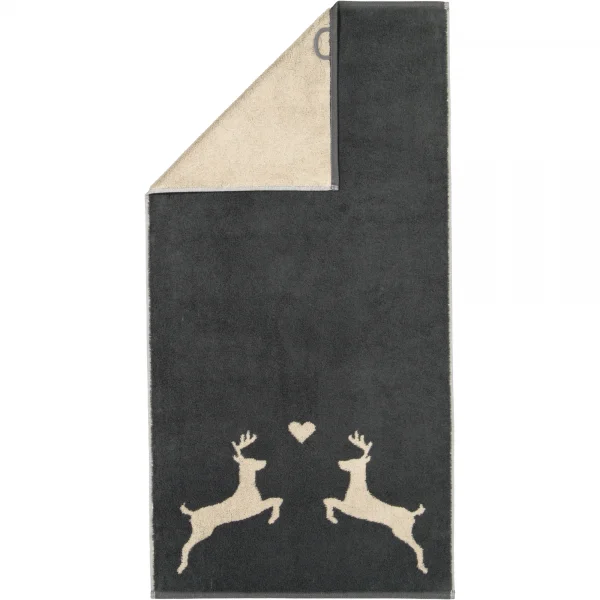 Bild von Cawö Handtuch Cawö Gästetuch, Handtuch oder Duschtuch Alpenchic Edition Hirsche 6228, 100% Baumwolle