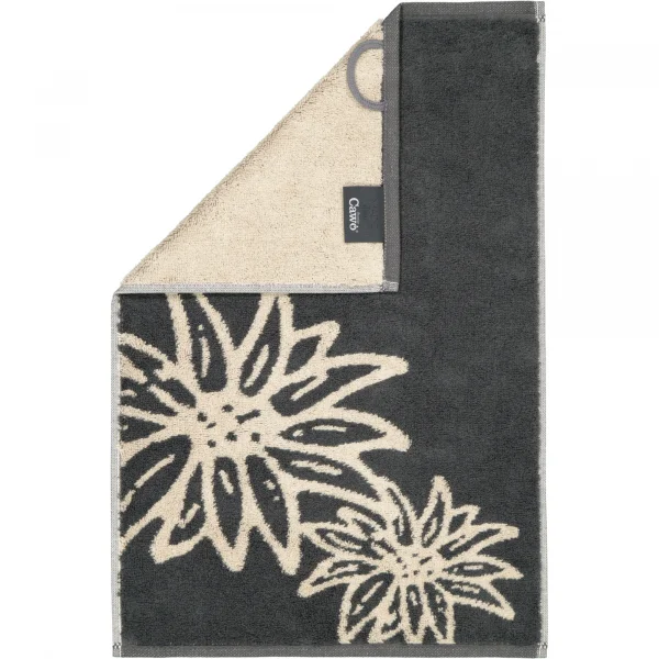Bild von Cawö Handtücher Alpenchic Edition Edelweiss 6230 - Farbe: granit - 73 - Gästetuch 30x50 cm