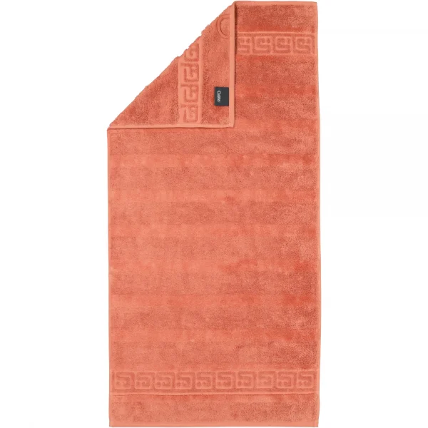 Bild von Cawö Handtücher Noblesse Uni 1001 - Farbe: brick - 387 - Handtuch 50x100 cm