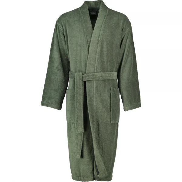 Bild von Cawö Home Herrenbademantel Uni 828 Kimono Frottier, Kimono, 100% Baumwolle