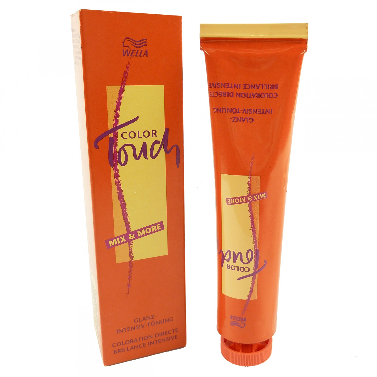 Bild von Wella Color Touch Mix + More Glanz intensiv Tönung 0/30 Magic Bernstein  60ml
