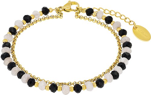 Bild von s.Oliver Armband »2038895«, mit Glasstein