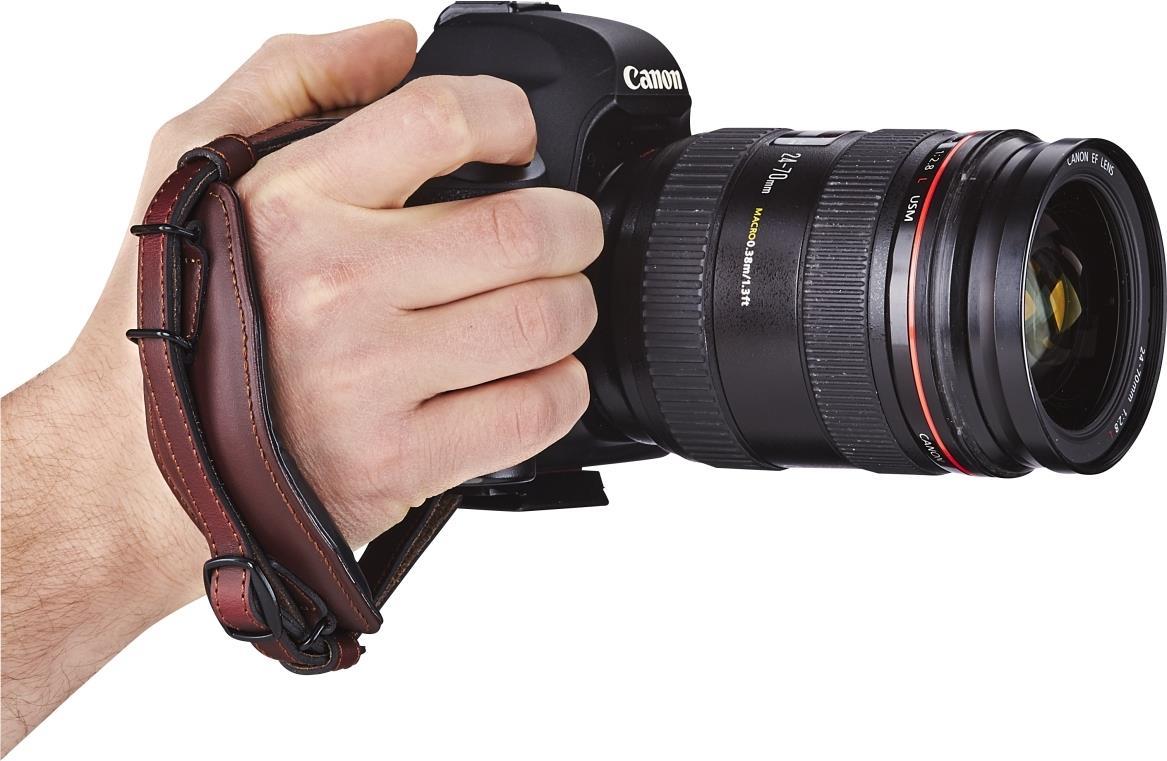 Bild von Walimex Handschlaufe Leder (Handschlaufe), Kameragurt, Braun