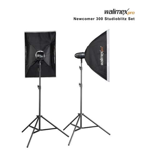 Bild von Walimex pro Newcomer 300 II Set Double