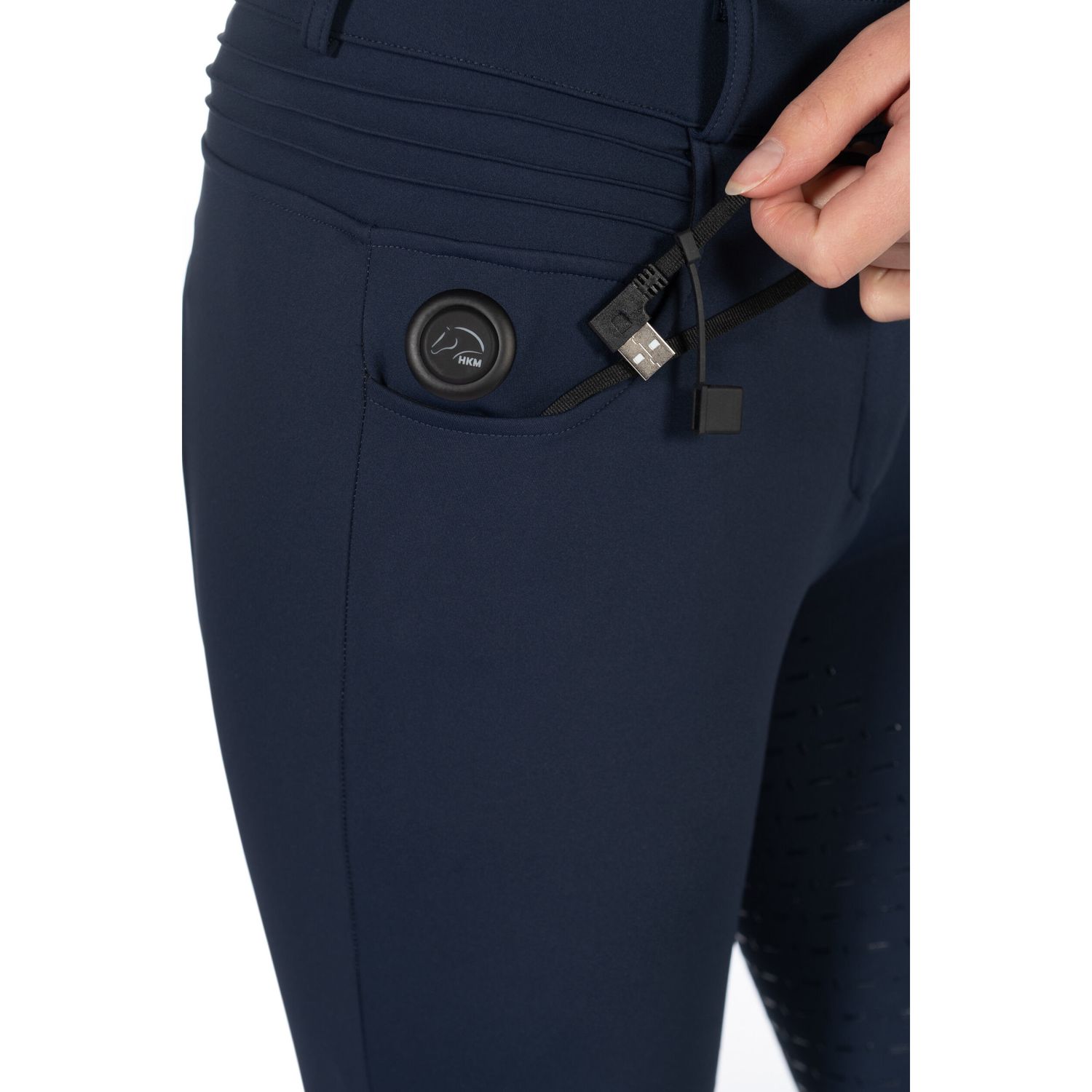 Bild von HKM Heizreithose Comfort Style SilikonVollbesatz
