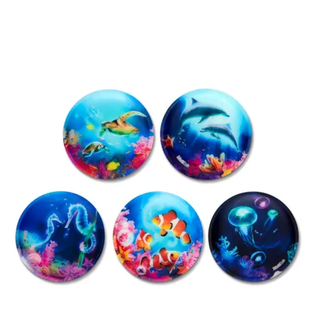 Bild von ergobag Schulranzen ergobag Kletties-Set Leuchtende Unterwasserwelt