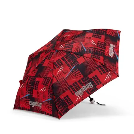 Bild von ergobag Schulranzen Regenschirm AlarmBärreitschaft (1 Stück), Reflektierend, Dopplerschirm, Ø90cm