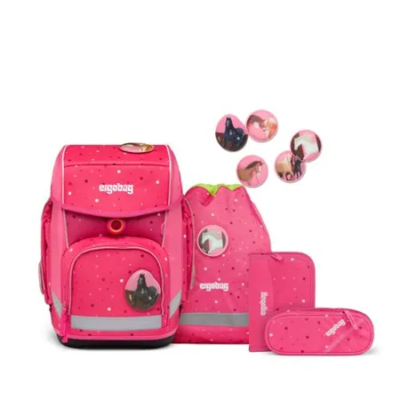 Bild von ergobag CUBO MAIN Schulrucksack-Set Urlaub auf dem ReitBärhof, 5-teilig