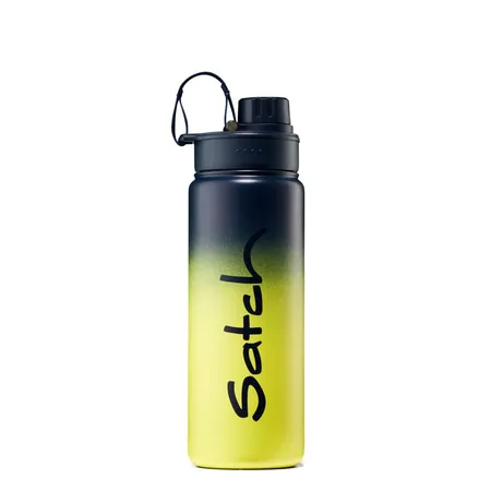 Bild von Satch Schulrucksack Satch Thermo Edelstahl-Trinkflasche Blue Graffiti