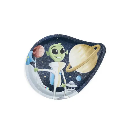 Bild von ergobag Funkel Klettie Motivwelt Themenwelt Klettflächen Sammelspaß Individualisierung Schwerelosigkeit - Multi Colored