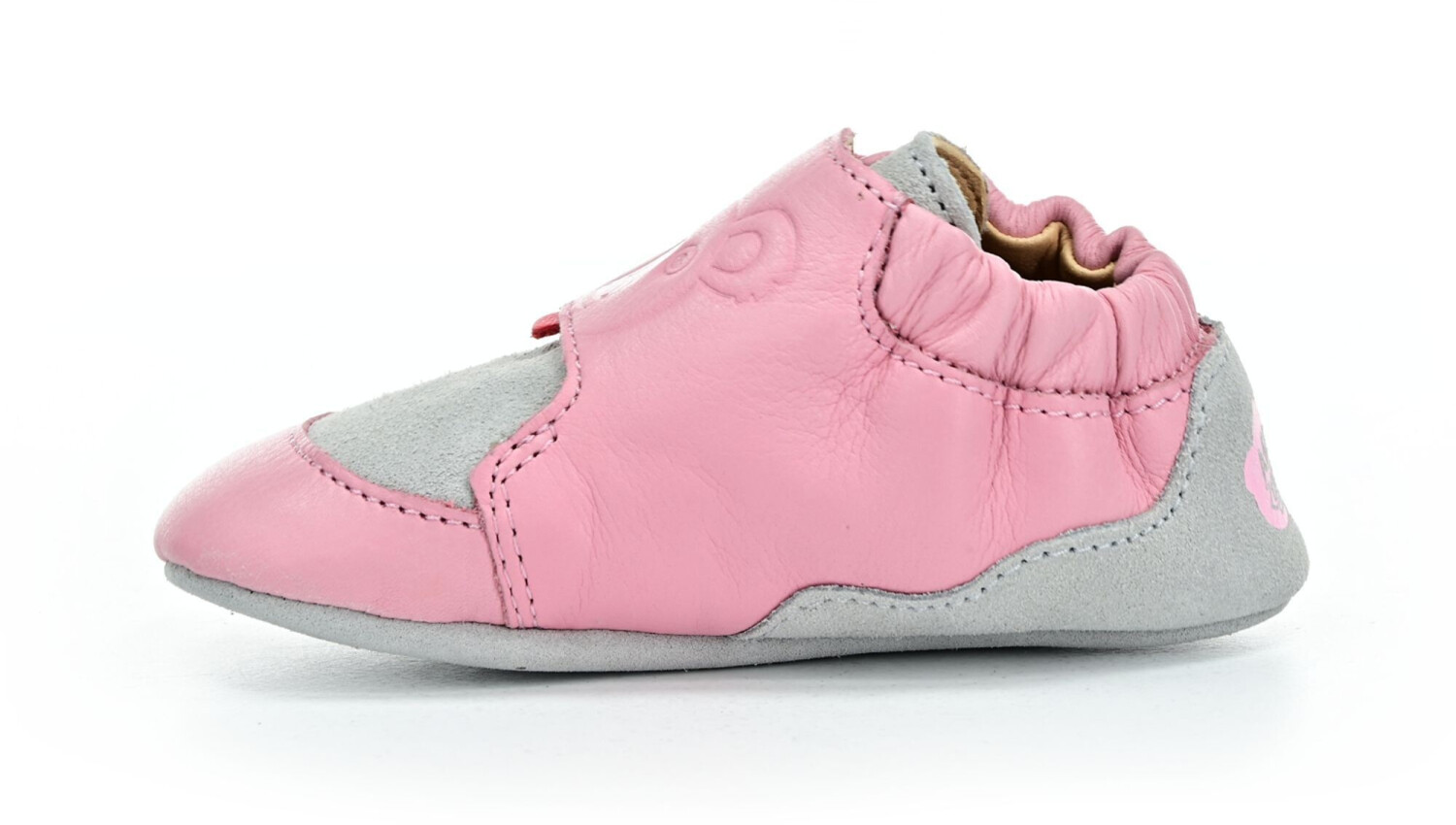 Bild von Affenzahn - Kid's Krabbelschuh Leder Crawly - Barfußschuhe Gr 16/17 rosa
