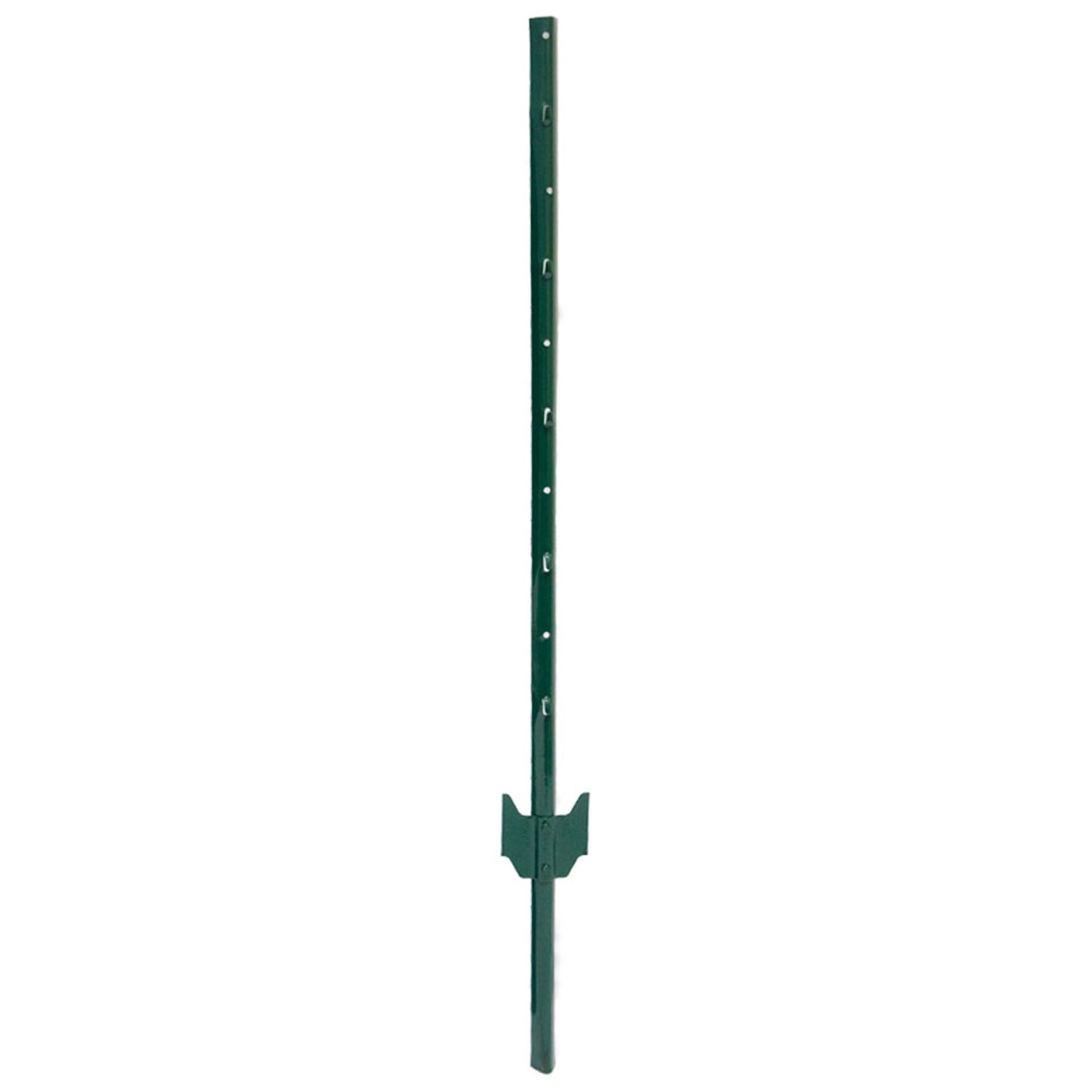 Bild von Niederberg Metall Zaunpfosten Zaunpfahl 105cm Zaunpfosten Pfahl Pfosten, für Maschendrahtzaun Grün