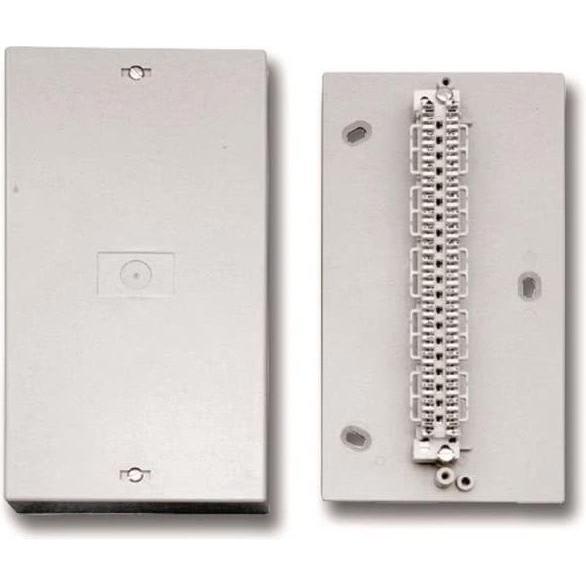 Bild von Cobinet 102146 Verteilerkasten KVK I f.2LSA-Module 1/10 130x115x45, Telefon