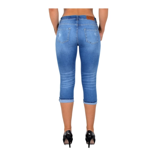 Bild von ESRA Damen Capri Jeans – Die ideale Sommerhose