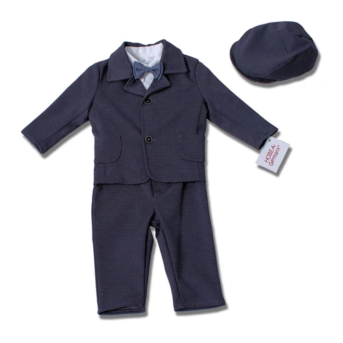 Bild von HOBEA-Germany Taufanzug Jungen, Taufkleidung Junge, Anzug Baby Junge für die Taufe für Babys und Kinder Design Elias, Größe 92