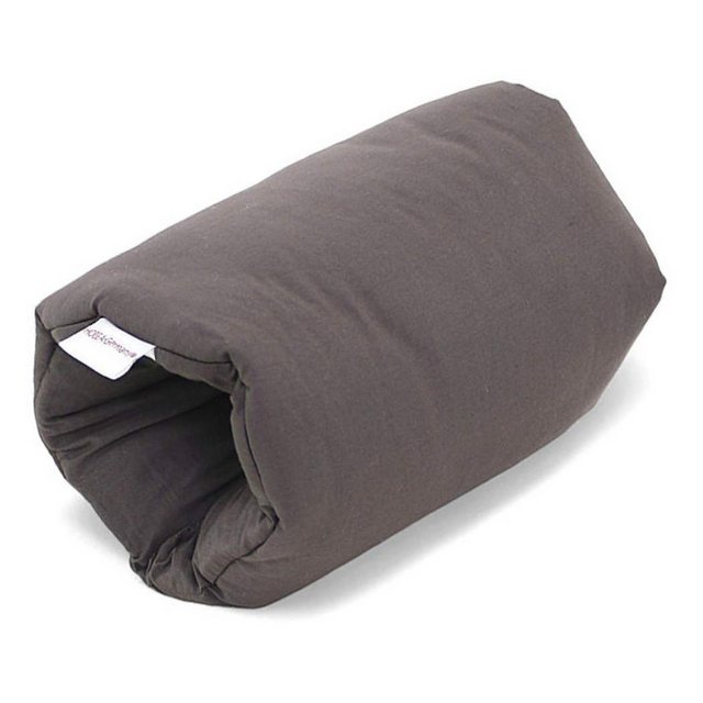 Bild von HOBEA-Germany Stillkissen Mini-Stillkissen Stillrolle Stillmuff anthrazit, 1-tlg., BIO Baumwolle, ideal für unterwegs
