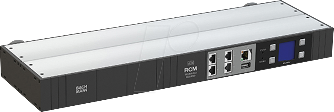 Bild von Bachmann, Steckdosenleiste, BN3000 RCM XXL PROFIL 3x16A Messung p.Ph. 3m H05VV-F 5G 2,5 CEE 3x16A Lan (3 x, CEE, 3 m)
