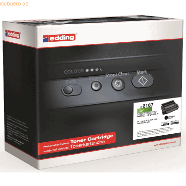 Bild von edding Tonerpatrone Tonerkartusche kompatibel mit HP Q6511X black