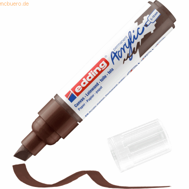 Bild von Edding, Marker, Acrylmarker 5000 Breit (Schokobraun, 10 mm, 1 x)