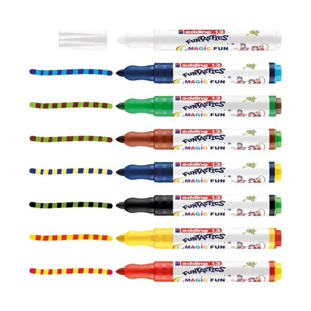 Bild von edding 13, Funtastic Magic fun Kinderfasermaler, 3 mm, 8 Stück