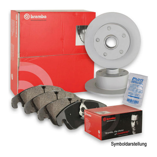 Bild von Hochwertige Brembo Bremscheiben und Beläge für PEUGEOT 306