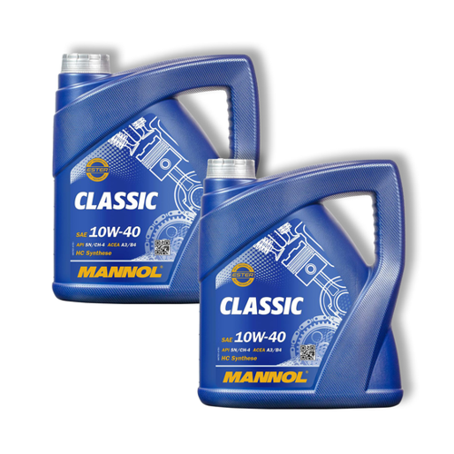 Bild von MANNOL ÖL Classic 10W-40 Motorenöl im 2er Pack