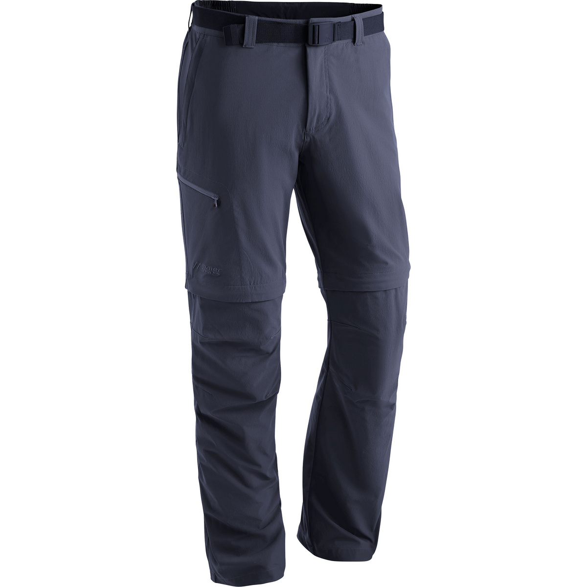 Bild von Maier Sports Tajo 2, Herren Wanderhose, Wasserabweisende Outdoorhose für Trekking und Hiking, Praktische Zipp-off-Funktion, PFC-frei, mSTRETCH pro 4 & Dryprotec, Blau, 26 (W36/L31)