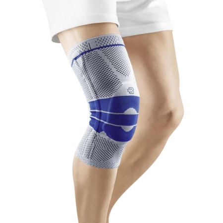Bild von Bauerfeind GenuTrain 8, Kniebandage m. Silikonband, blau