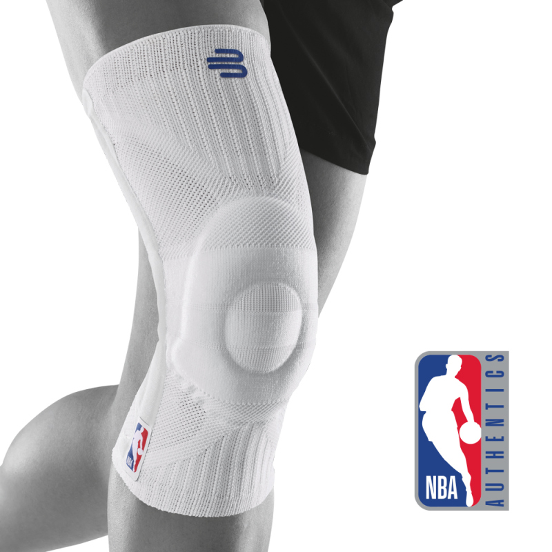 Bild von Bauerfeind Sports Compression Knee Support NBA weiss L
