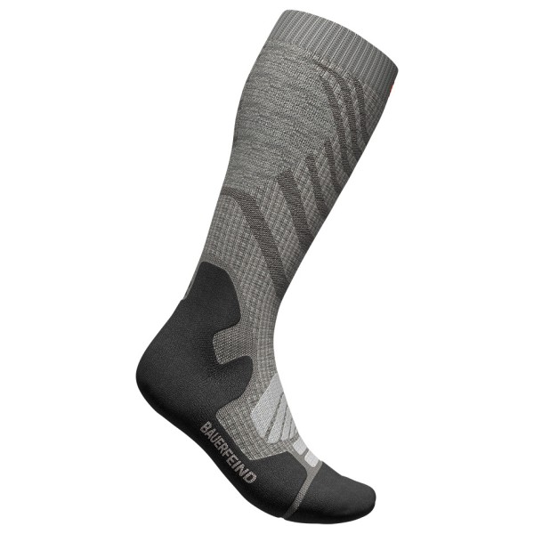 Bild von Bauerfeind Sports - Women's Outdoor Merino Compression Socks - Kompressionssocken Gr 39-42 - M: 36-41 cm grau