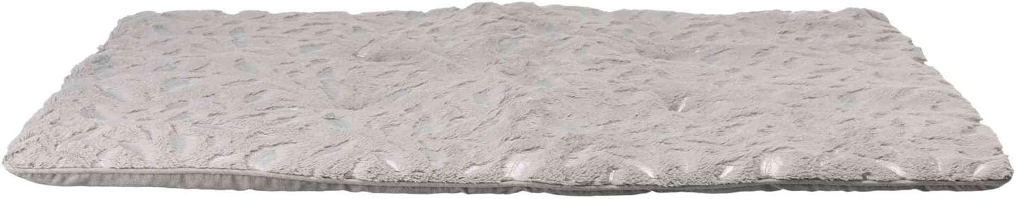 Bild von TRIXIE 37153 Liegematte Feder, 100 × 70 cm, grau/Silber