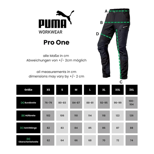 Bild von PUMA Workwear Pro-One Outdoor Bundhose – Perfekter Begleiter für Outdoor-Aktivitäten