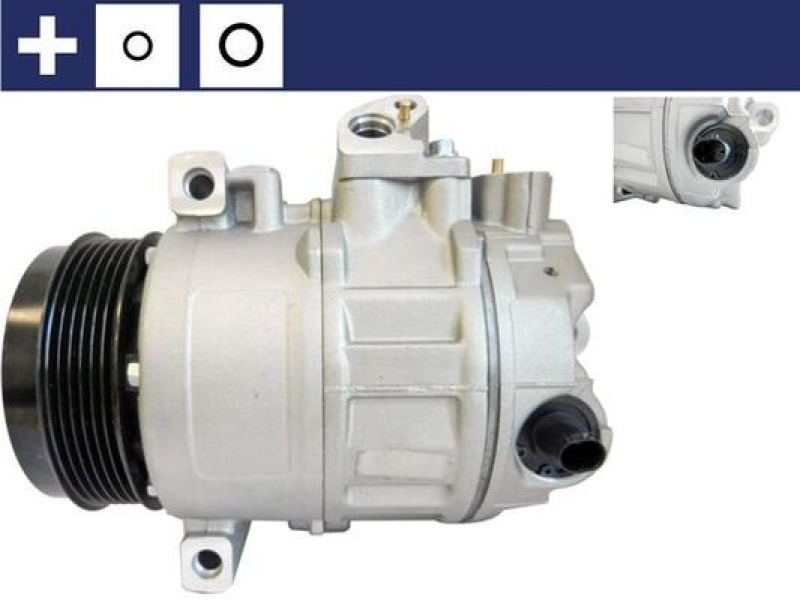 Bild von MAHLE Kompressor, Klimaanlage 12V für MERCEDES-BENZ 0032304811 A0032304811 A0022308411 ACP 344 000S