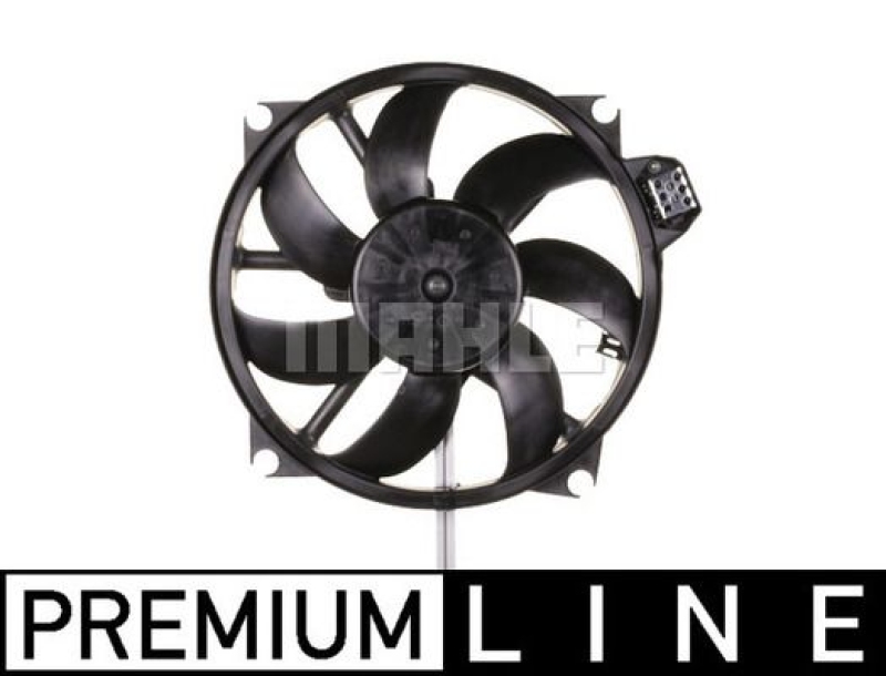 Bild von MAHLE ORIGINAL CFF 371 000P Lüfter Elektrolüfter, Hochleistungslüfter, Motorgebläse 400 12 360 ohne Kühlerlüfterrahmen (Zarge) mit integriertem Regler