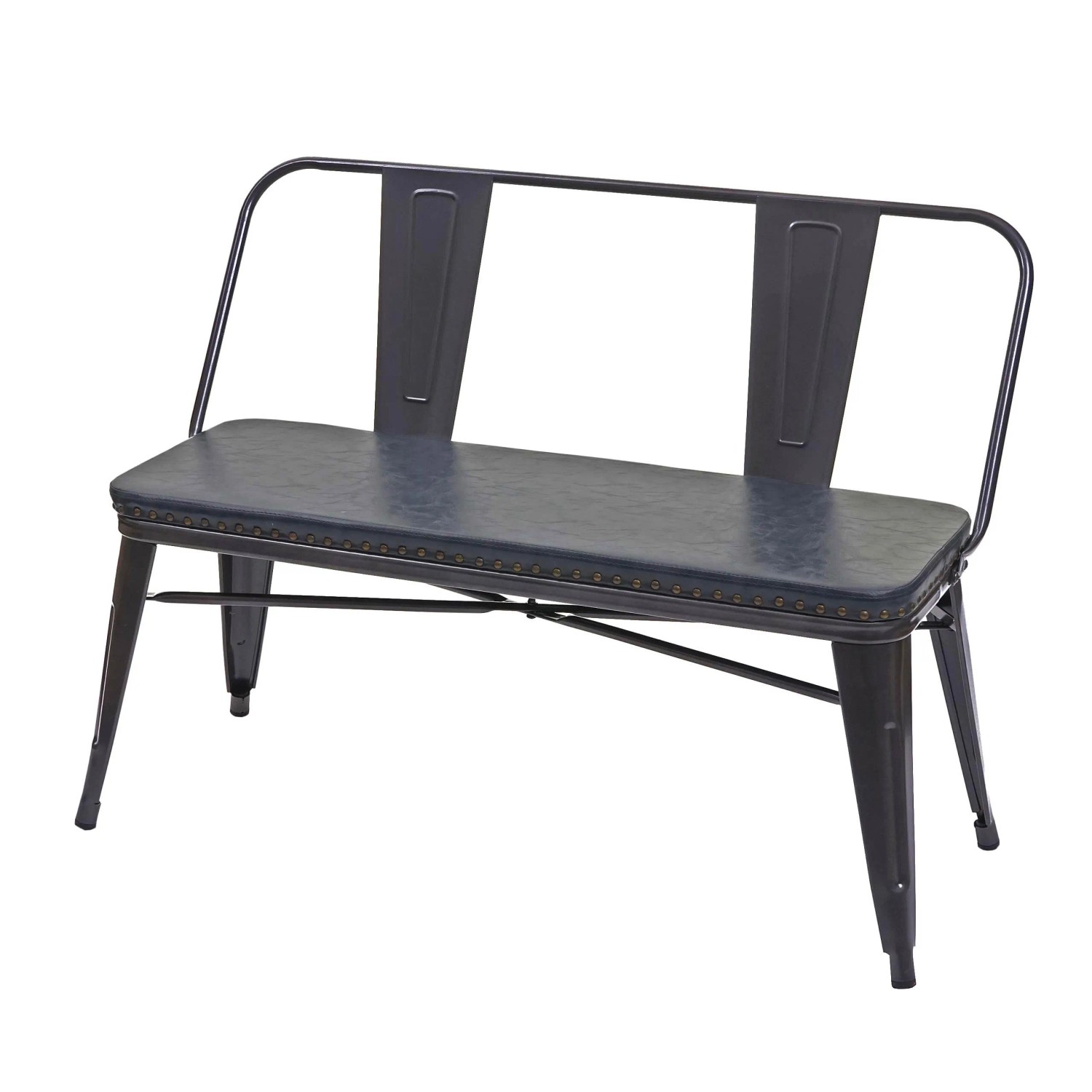 Bild von MCW Sitzbank MCW-H10-SB, Gepolsterte Sitzfläche aus Kunstleder, Abgerundete Ecken und Kanten