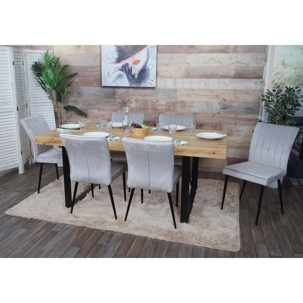 Bild von MCW Esszimmerstuhl MCW-K16-6 (Set, 6 St), Bequeme Formgebung, Max. Belastbarkeit pro Stuhl: 140 kg
