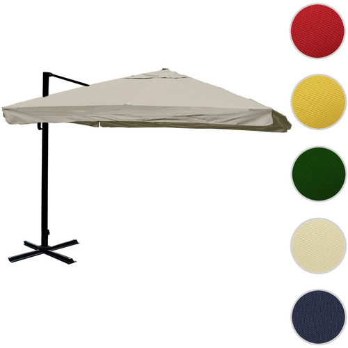 Bild von MVG Ampelschirm »MVG-A96«, 3x4m (Ø5m) Alu 26kg - braun