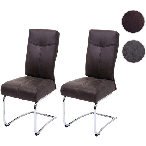 Bild von MVG Esszimmerstuhl »MVG-G56«, 2er-Set - braun