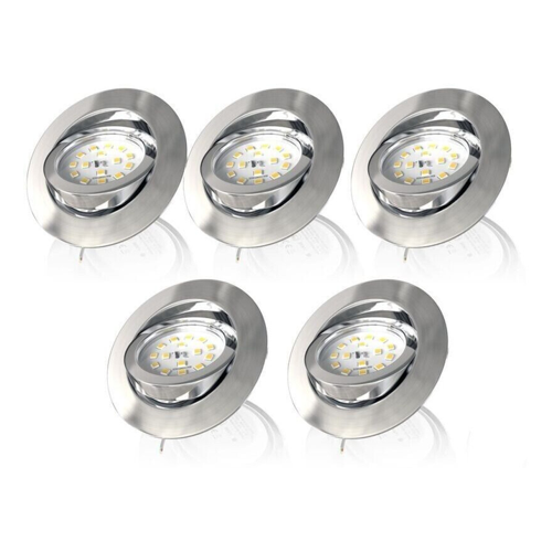 Bild von B.K.Licht Einbaustrahler dimmbar 230V 5er Set (1074BKL-SEC)