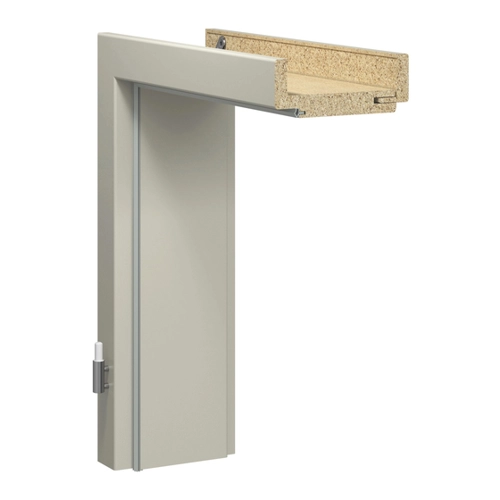 Bild von GetaDoor Zarge CPL-Folie Seidengrau 73,5 cm x 198,5 cm Anschlag L