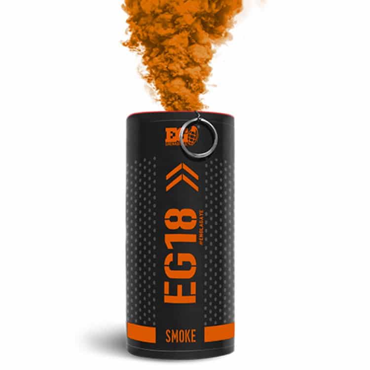 Bild von Enolagaye EG18 High Output Rauchgranate mit Reißzünder (orange)