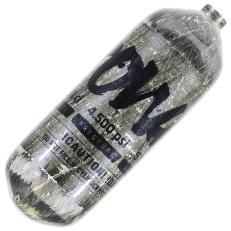 Bild von PowAir CARBON Series 17L / 100ci Paintball HP Flasche 300 Bar (einzeln)