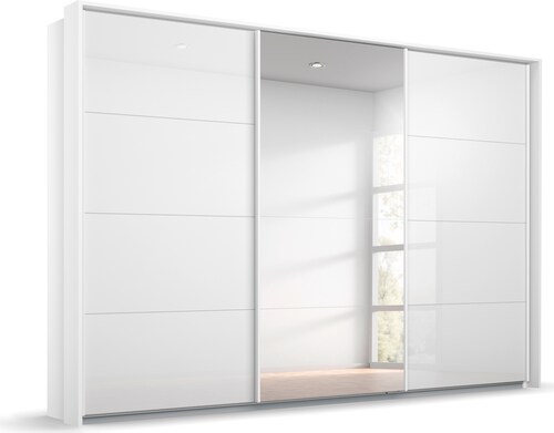 Bild von rauch Schwebetürenschrank "Oteli", mit Mittelspiegel und Passepartout optional mit Beleuchtung