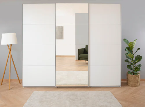 Bild von rauch Schwebetürenschrank Kleiderschrank Schrank Garderobe BESTSELLER KOLUNA mit Spiegel inkl. 2 Innenschubladen sowie extra Einlegeböden MADE IN GERMANY