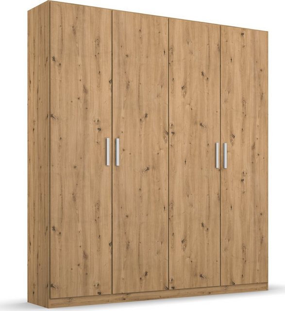 Bild von rauch Drehtürenschrank "Kleiderschrank Schrank Garderobe KOLUNA mit Dekor-Front", inkl. 2 Innenschubladen sowie extra Einlegeböden MADE IN GERMANY