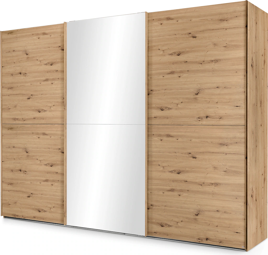 Bild von set one by Musterring Schwebetürenschrank "Henderson", mit Spiegel, inkl. Fachböden und Kleiderstangen