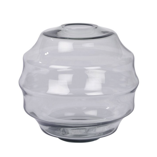 Bild von Lambert Tischvase Kokon Glasvase stone H 19,5 cm, D 20,5 cm