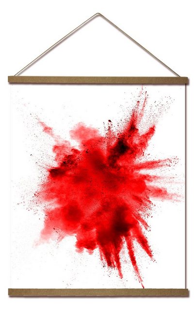 Bild von Close Up Bilderleiste Magnetische Posterleisten 101 cm Paar MDF Natur