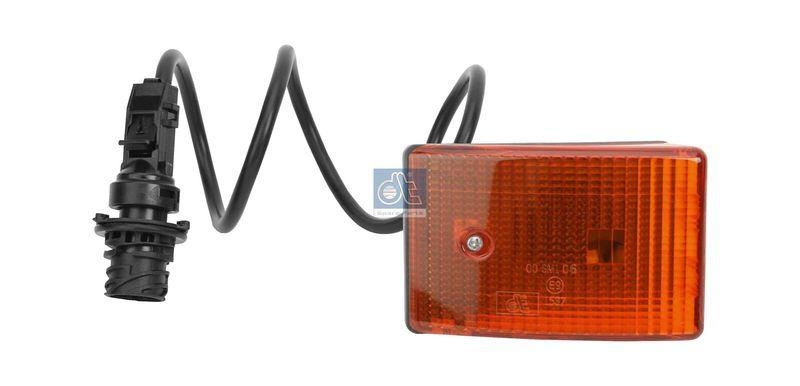 Bild von DT Spare Parts 4.63536 Blinker Blinklicht, Fahrtrichtungsanzeiger, Blinkleuchte orange vorne links